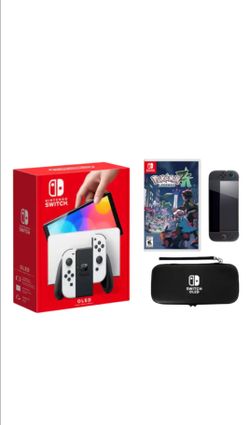 Switch OLED Bundle with Accessories + Game