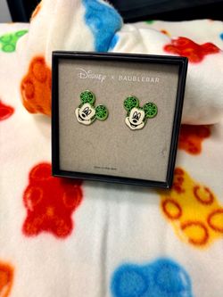 Disney x BaubleBar Mickey Mouse Halloween Stud Earrings