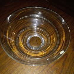 Princess House Spiral Design Serving Bowl