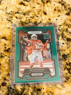 Arch Manning Prizm Rated Prospect Card