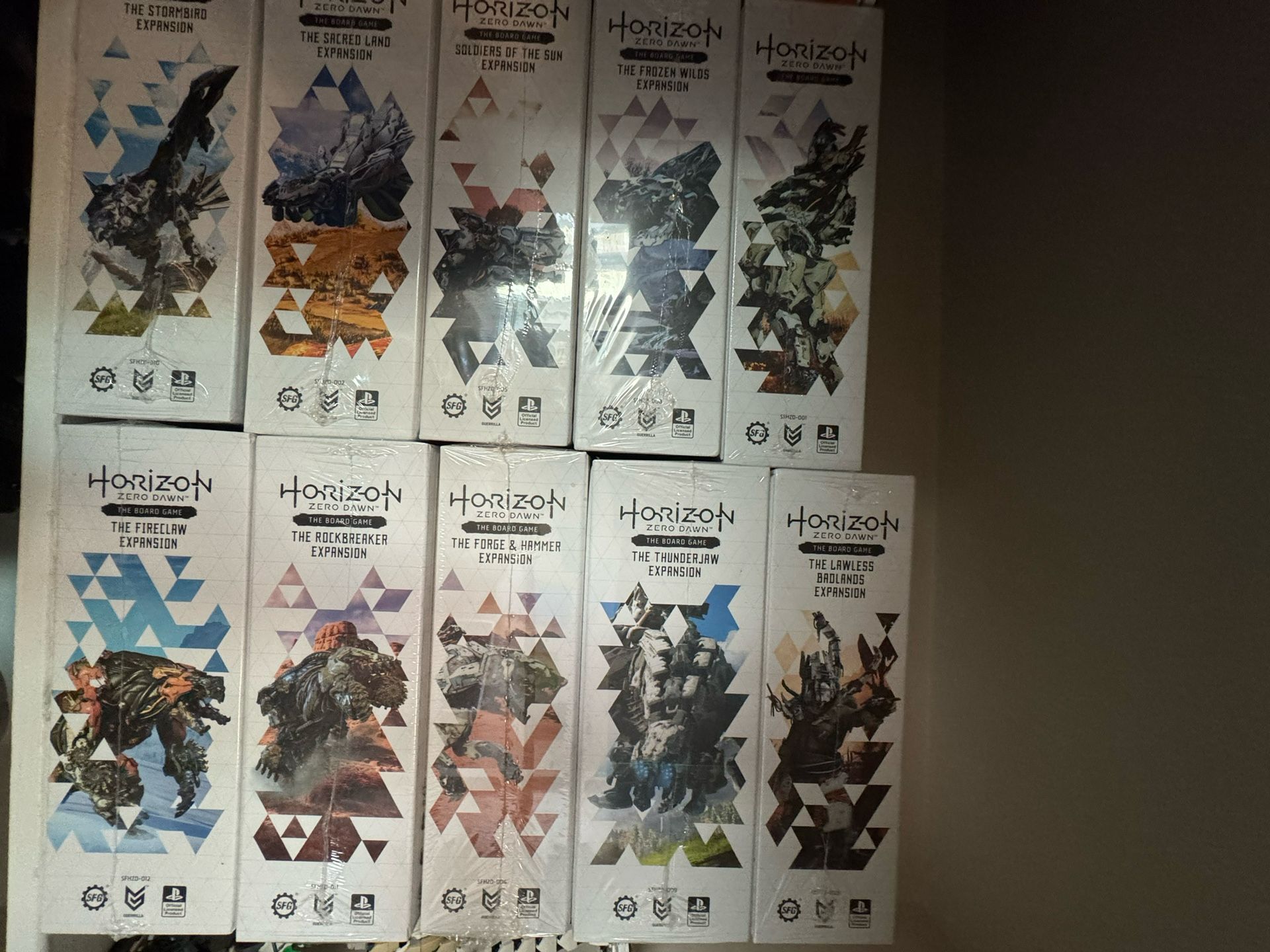 Horizon Zero Dawn The Board Game With Nine Expansions
