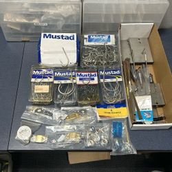 Mustad Hooks And Shimano Parts 
