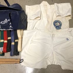 Tae Kwon Do Instructor’s Dobuk (Uniform) / Belt Set / Tournament Bag / Nunchaku