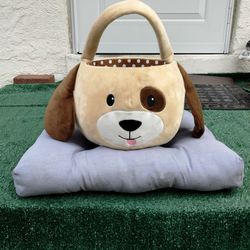 Soft Plush Puppy Dog 🐕 Party Basket