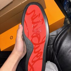 The Christian Louboutin Louis Junior Spikes sneakers 