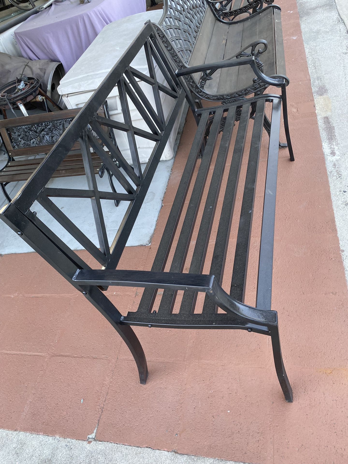 Metal Bench