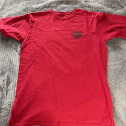 red vans shirt