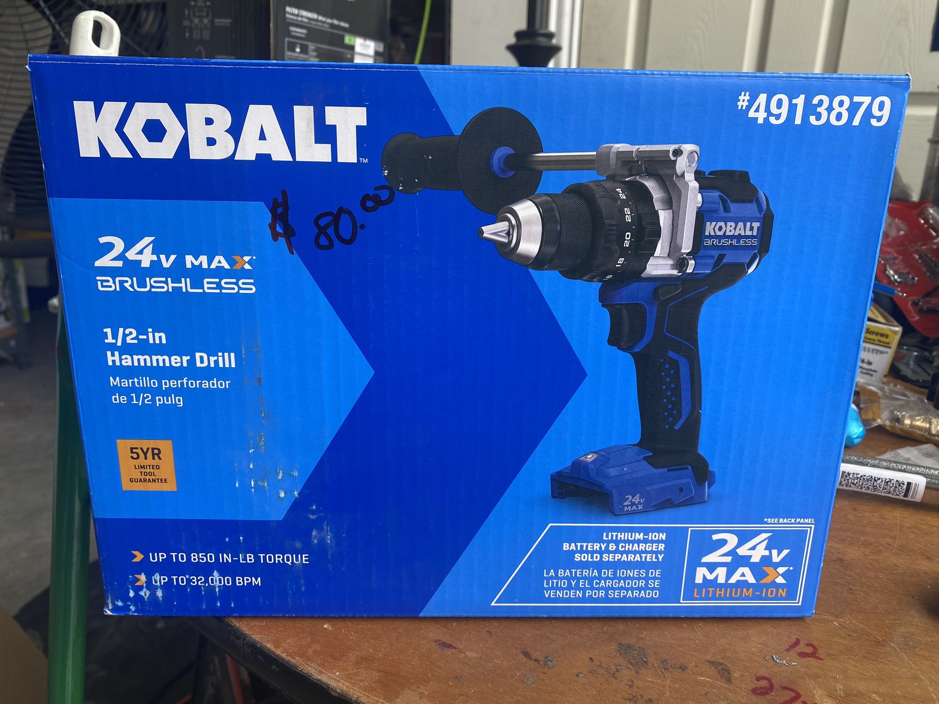 Kobalt 24v Max Hammer Drill for Sale in Houston, TX OfferUp