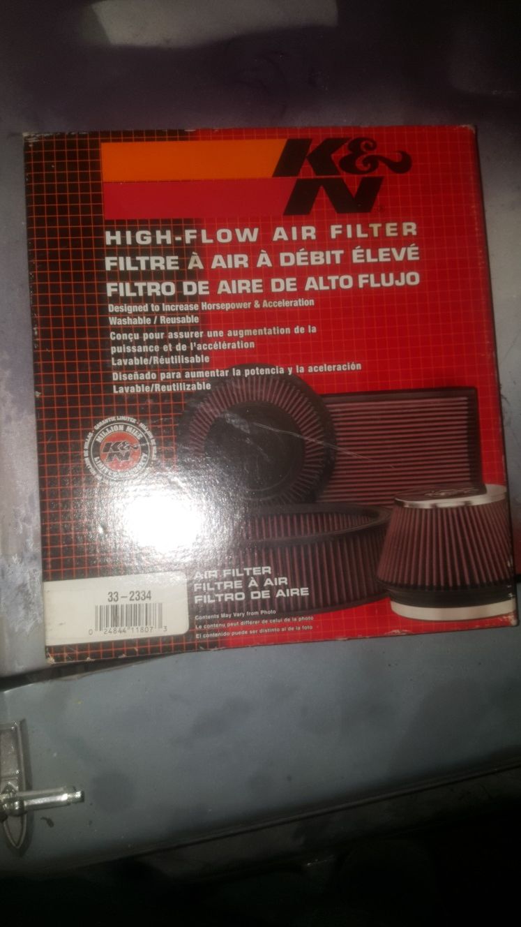 K & N High Flow Air Filter 33-2334