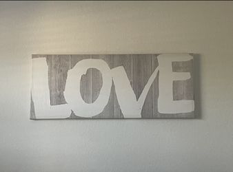 Canvas Love Print