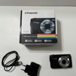 Polaroid Black Digital Camera iE X29 18 MP Optical 10x Zoom