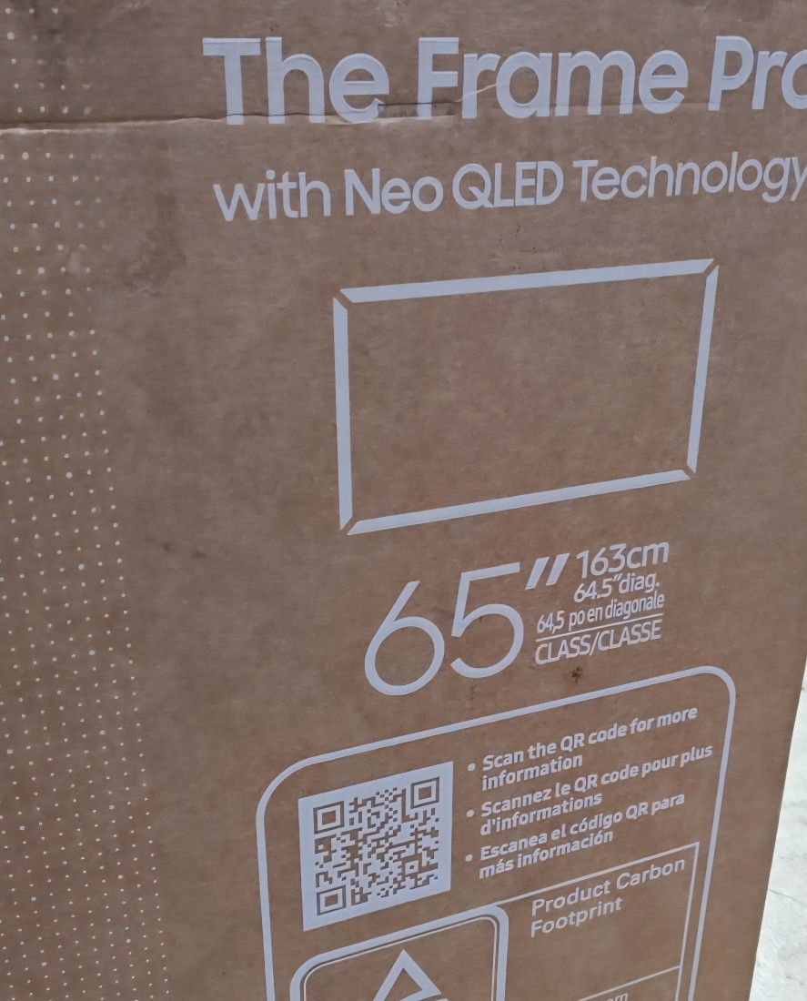 TV SAMSUNG THE FRAME PRO 65".