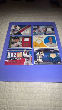 Baseballl Relic Cards