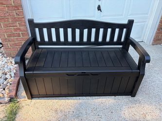 Outdoor Storage Bench with Lift-Top storage