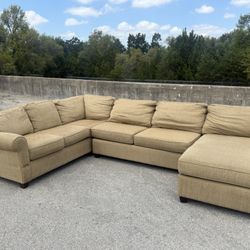 Brown Sectional Couch 