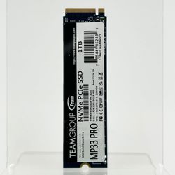 TeamGroup MP33 Pro 1TB M.2 NVMe Gen 3.0 x 4 SSD TM8FPD001T0C120