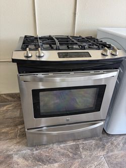 Kenmore Stainless Steel Gas Range