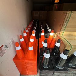 PVC 18” Traffic Cones 
