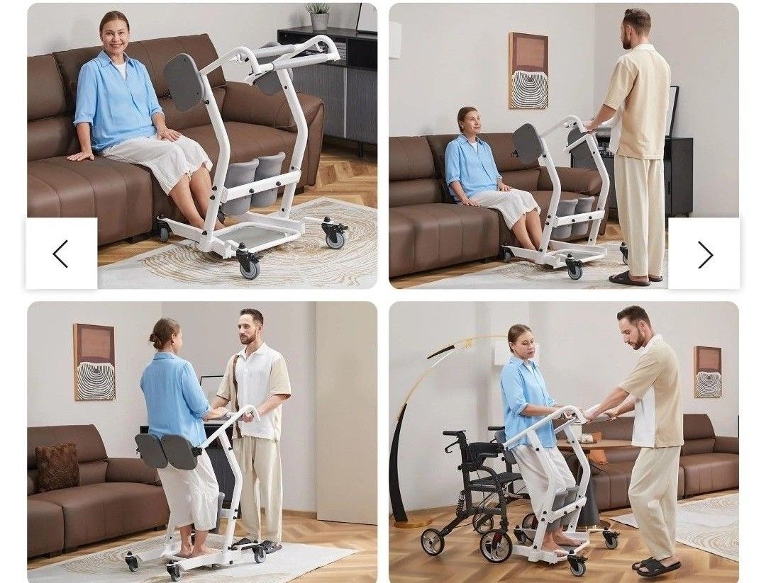  ELENKER Sit to Stand Lift Patient Transport Unit for Elderly 400 lb Weight Capacity. Retails $430 with Taxes on amzn In Excellent Condition 