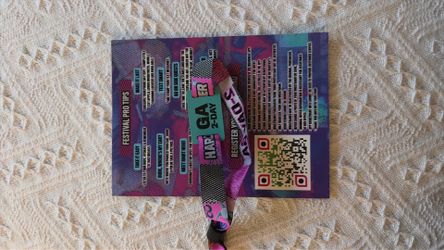 Hard summer 2026 2 day GA ticket/ wristband