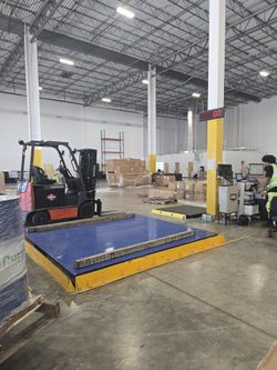 Certified floor scales new for pallets