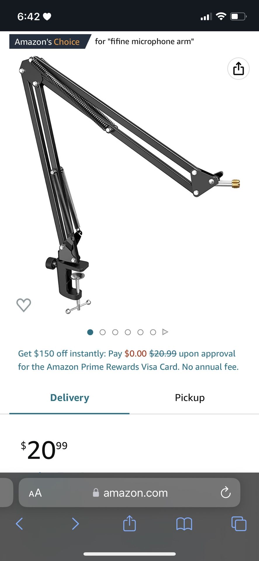 Gigi r Professional Microphone Arm