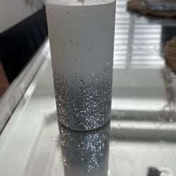 Glitter candle