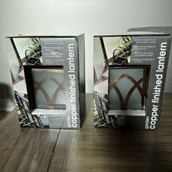 2 Copper Lantherns