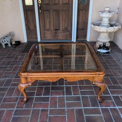 Classic wooden coffee table