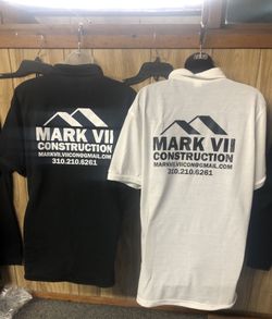 Screen print t-shirts