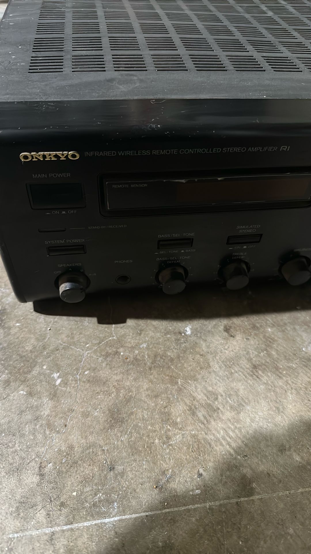 Onkyo Amplifier Model A-RV401