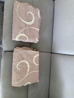 Pair of drapes