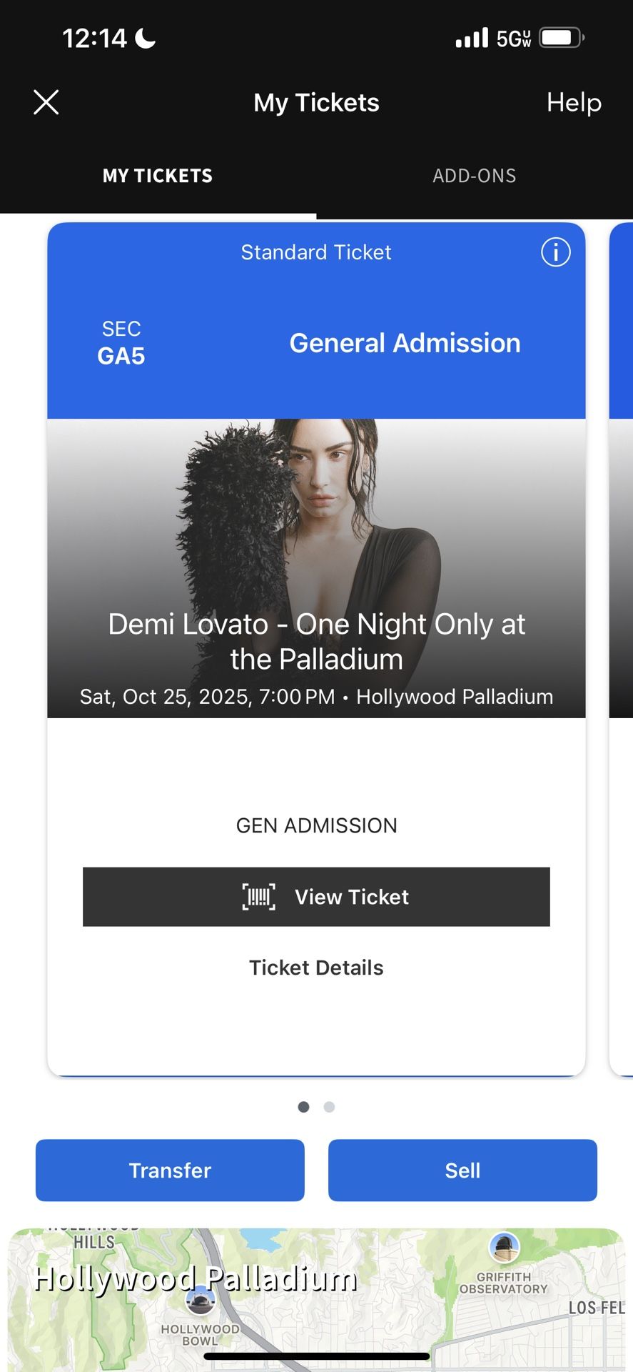 Demi Lovato At The Hollywood Palladium