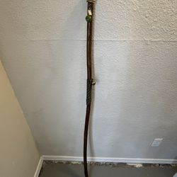 Handcrafted Wooden Walking Stick / Hiking Staff - 57”. 
