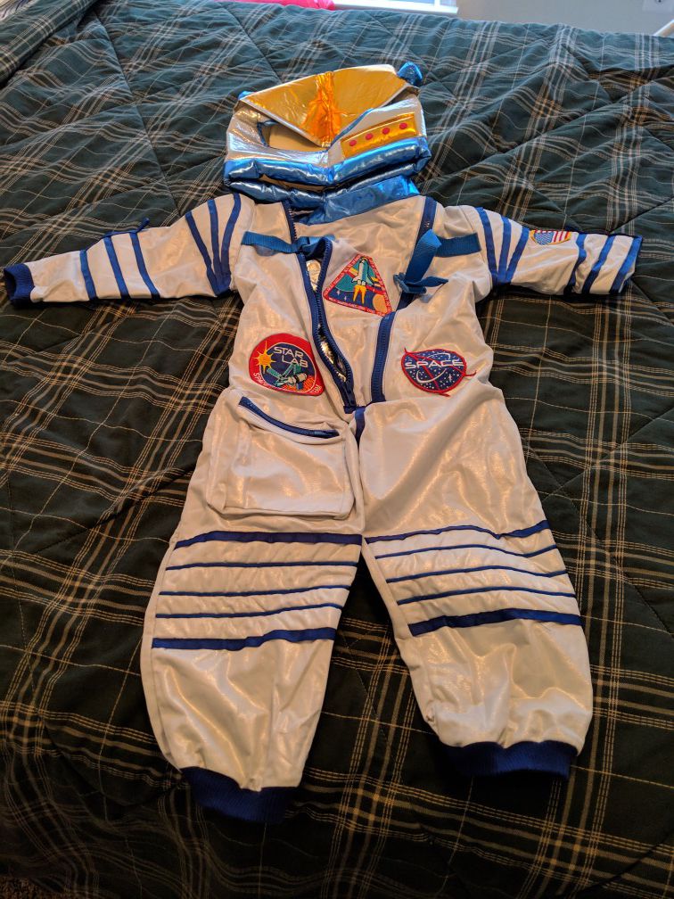 2 piece astronaut costume for kids size 3-4