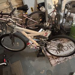 Full suspension pedal bike