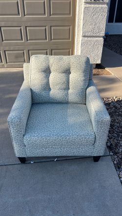 Cheetah print chair