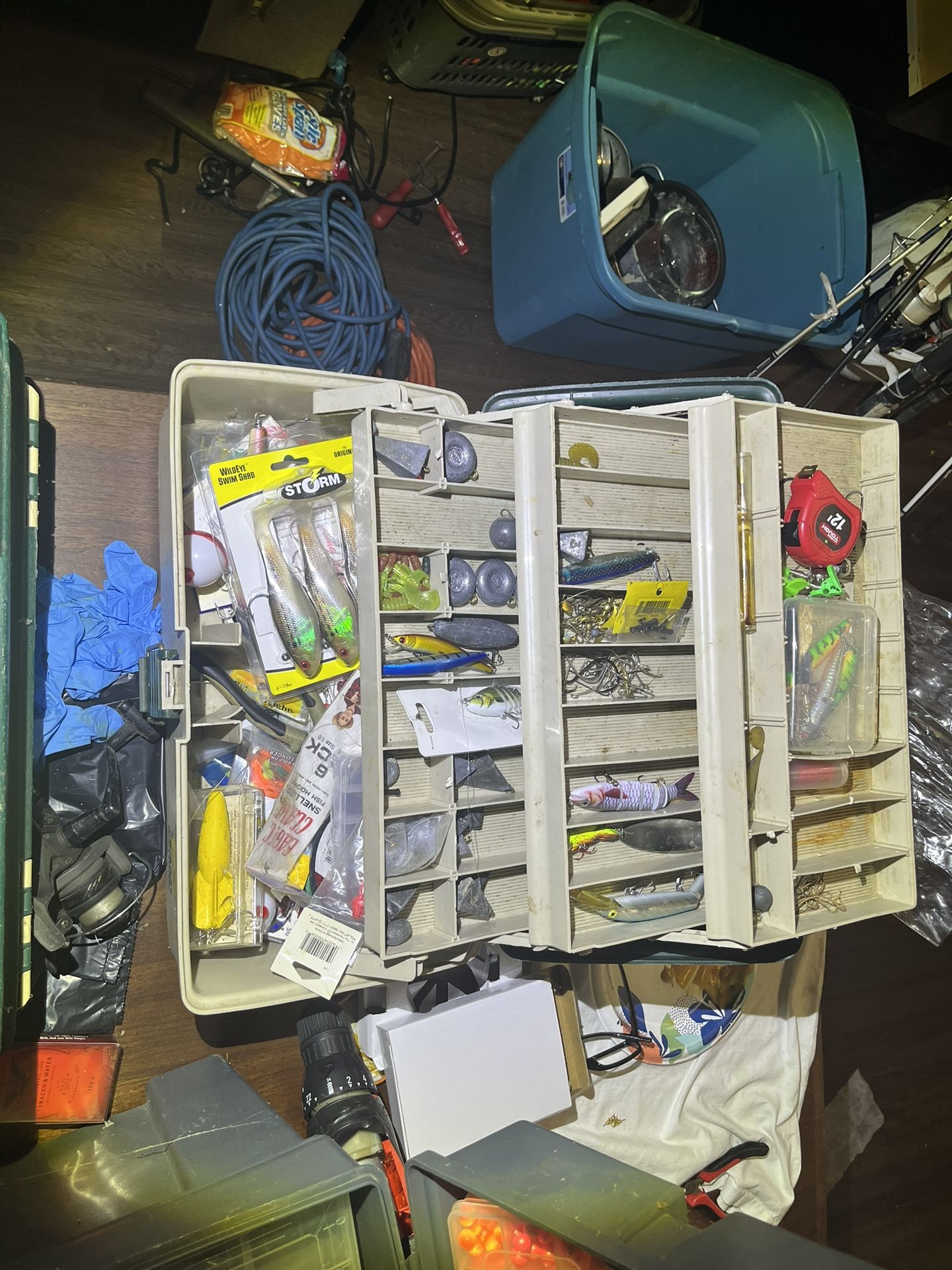 FISHING TACKLE AND POLES