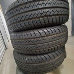3 new tires uniroyal 185 75 14 mustang and more...
