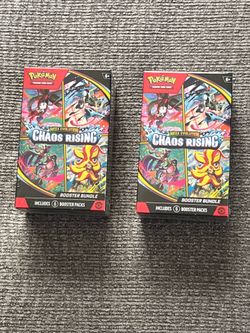 Pokemon Chaos Rising Booster Box new Sealed 2 in hand