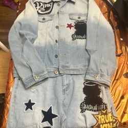 Jeans Tracksuit Outfit 