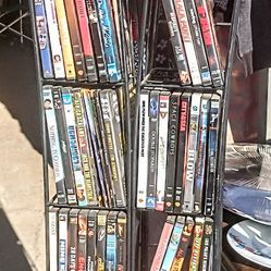 100 DVD Movies & Games