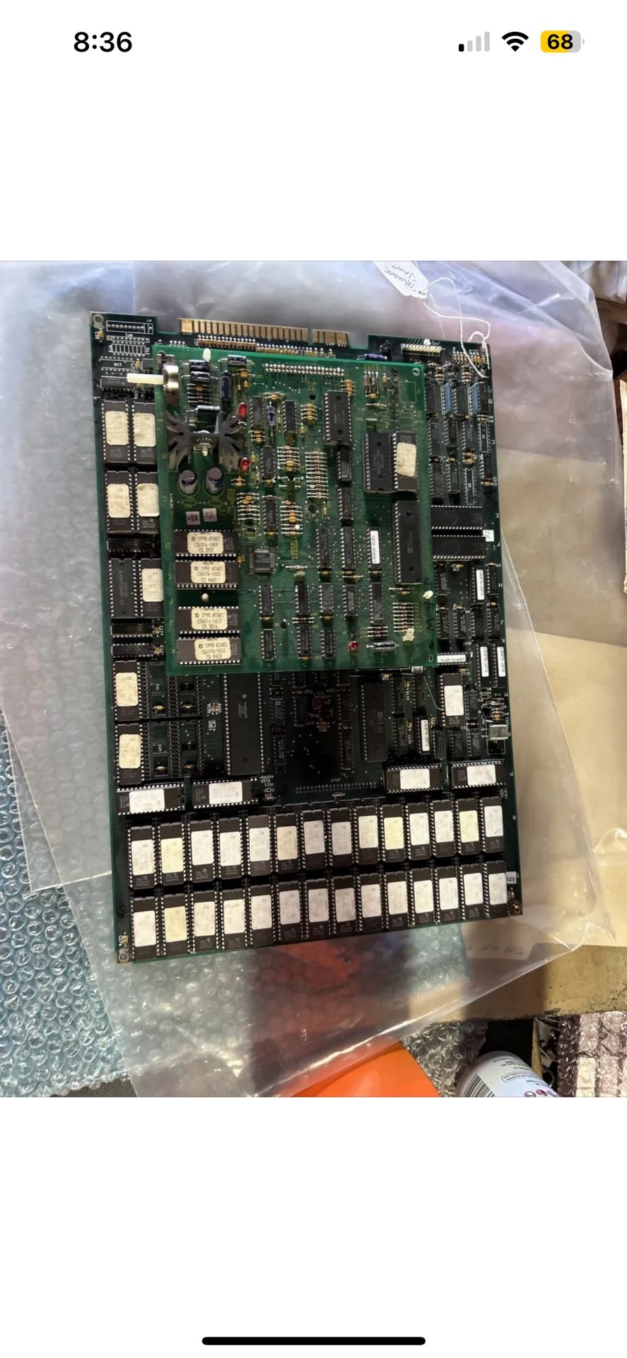 Working Original Thunder Jaws Atari arcade video game board PCB C6a Jamma