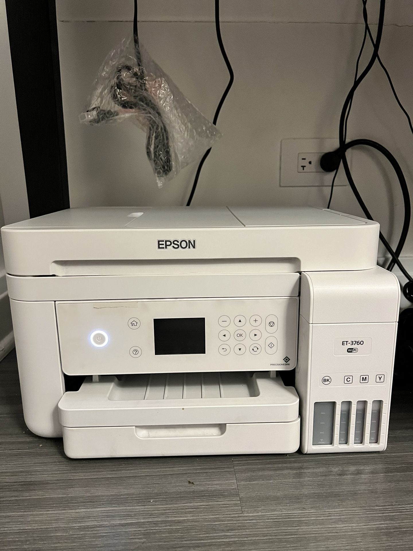 Epson ET-3760 wifi eco tank ink printer 