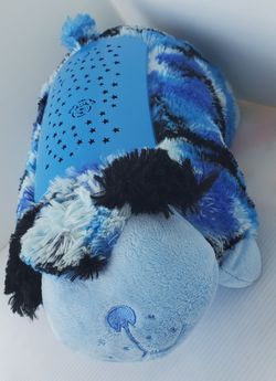 Mini Blue Camo Puppy Dog Night Light Pillow Pets By Dream Lite