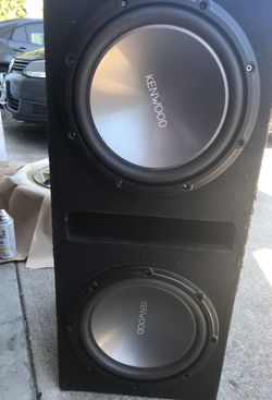 12in kenwood subwoofer box