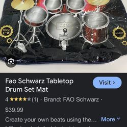 Fao Schwarz Drum Set Pad 