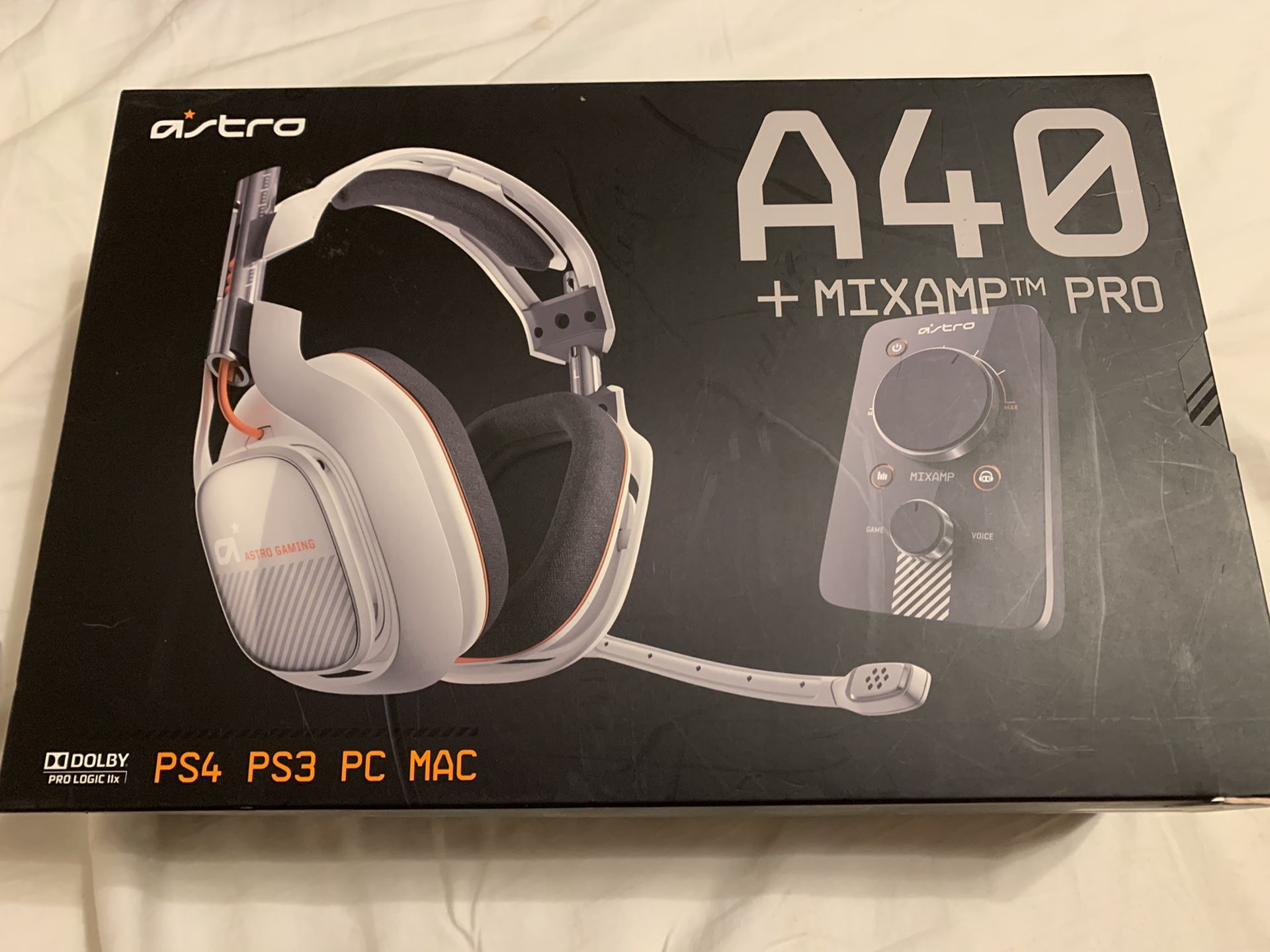 Astro A40 + MixAmp Pro Wired Gaming Headset