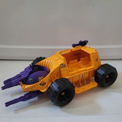 Vintage 1991 Hasbro GI JOE Parasite Truck Vehicle Tank Yellow Arah