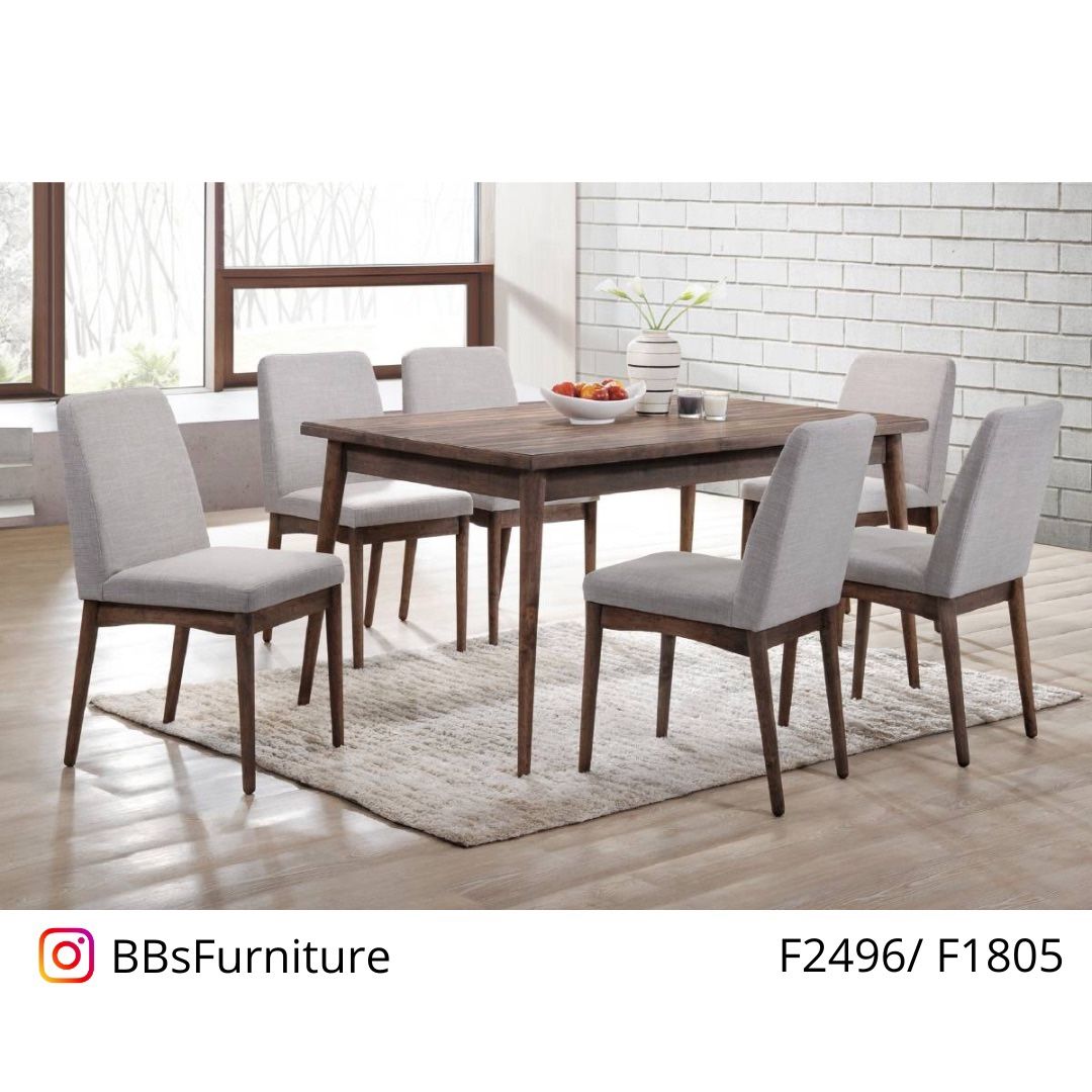 Silver Dining Table Set (Free Delivery)